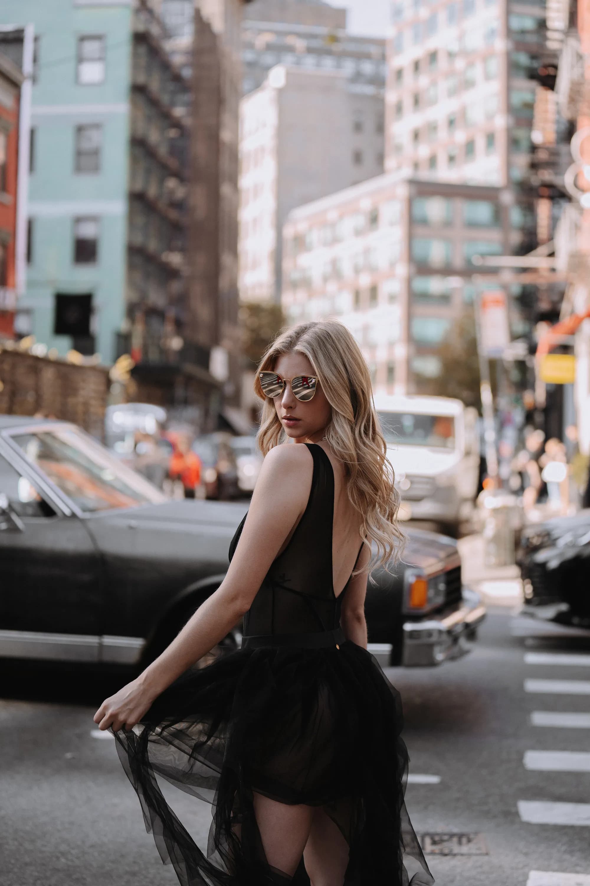 NYC tulle editorial
